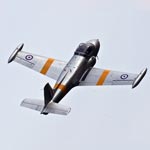 Jet Provost T3 displaying at Baginton