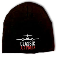 Classic Air Force Beanie Hat Adult