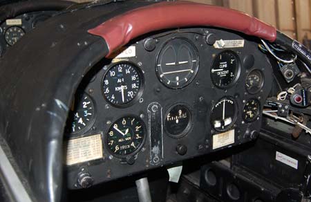 Chipmunk rear cockpit