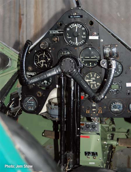 Rapide cockpit